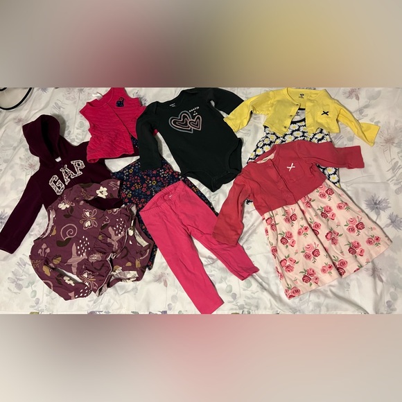 8 pc Baby girl bundle 18 months - Picture 1 of 5